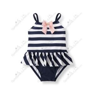 Janie and Jack Striped Swimsuit